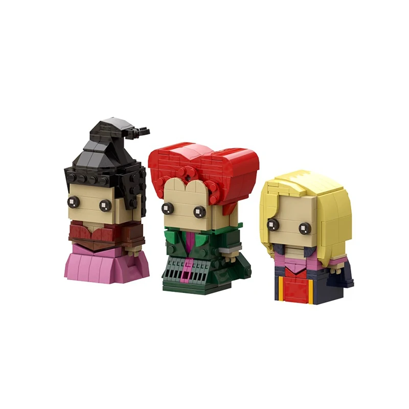 

MOC Brickheadz series Hocus Pocus Children's puzzle toys as Christmas gifts