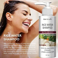 Shampoing à l'Eau de Riz à la Biotine et Kératine - Lissage et Renforcement, Fraîcheur Citronnée, Cheveux Longs et Résistants, Soin Hivernal 6