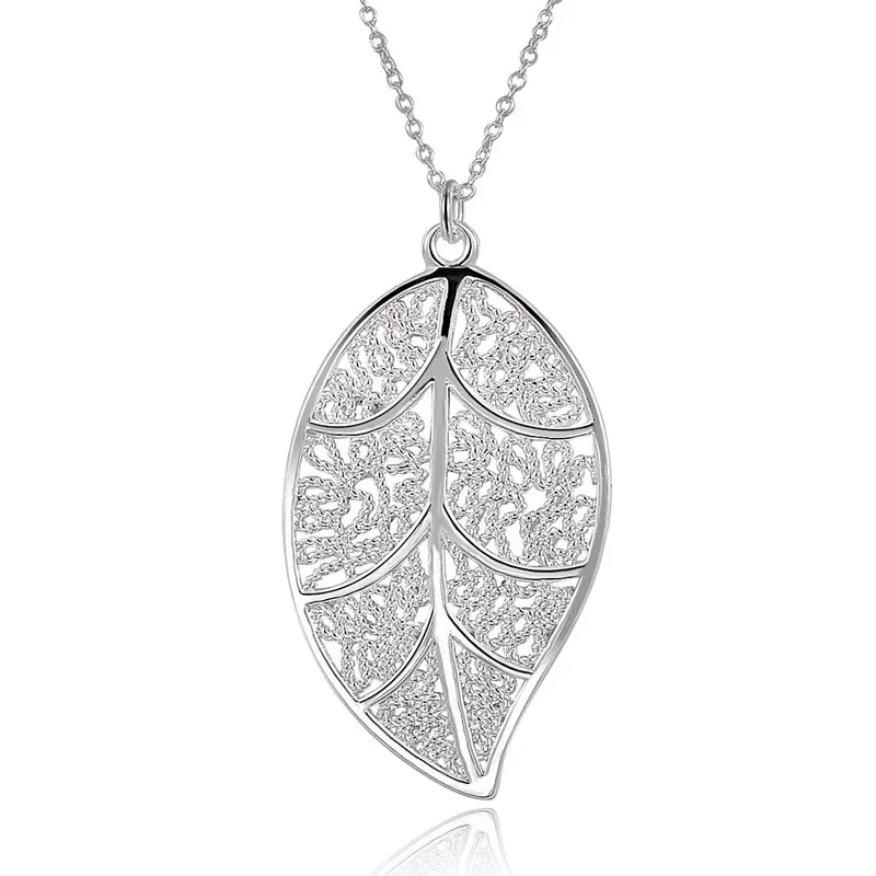 Sterling Silver Charms Necklace Butterfly Heart Pendant for Women