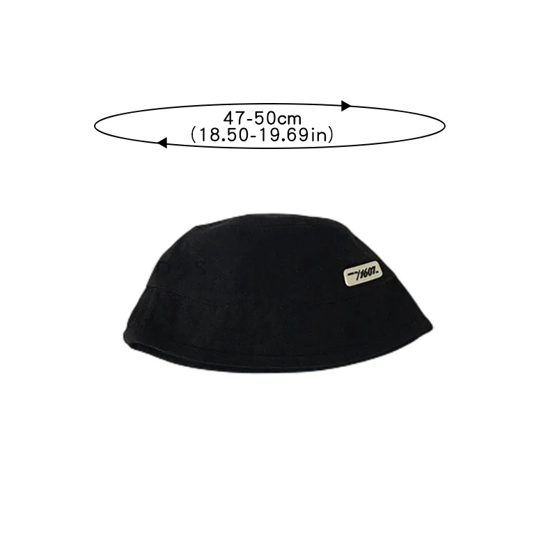Solid Color Baby Bucket Hats Korean INS Toddler Fisherman Cap Boy Girl Spring Summer Kids Sunscreen Panama Sun Hats