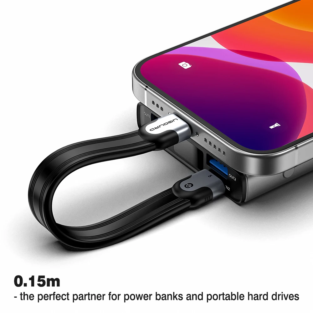 รูปสินค้า สายเคเบิล Thunderbolt 5 ความเร็วสูง 80Gbps สำหรับ USB-C