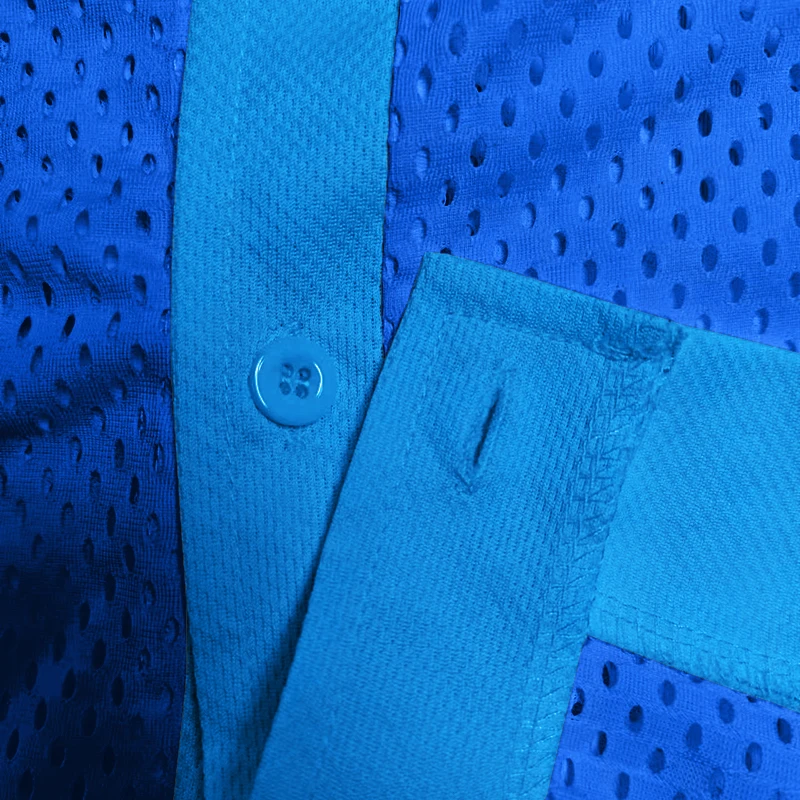 2-Piece Outfit for Men Summer Breathable Mesh Lapel Collar T-Shirt and Shorts Sets Cool Sexy Hollow Fabric Design Beach Clothing 6