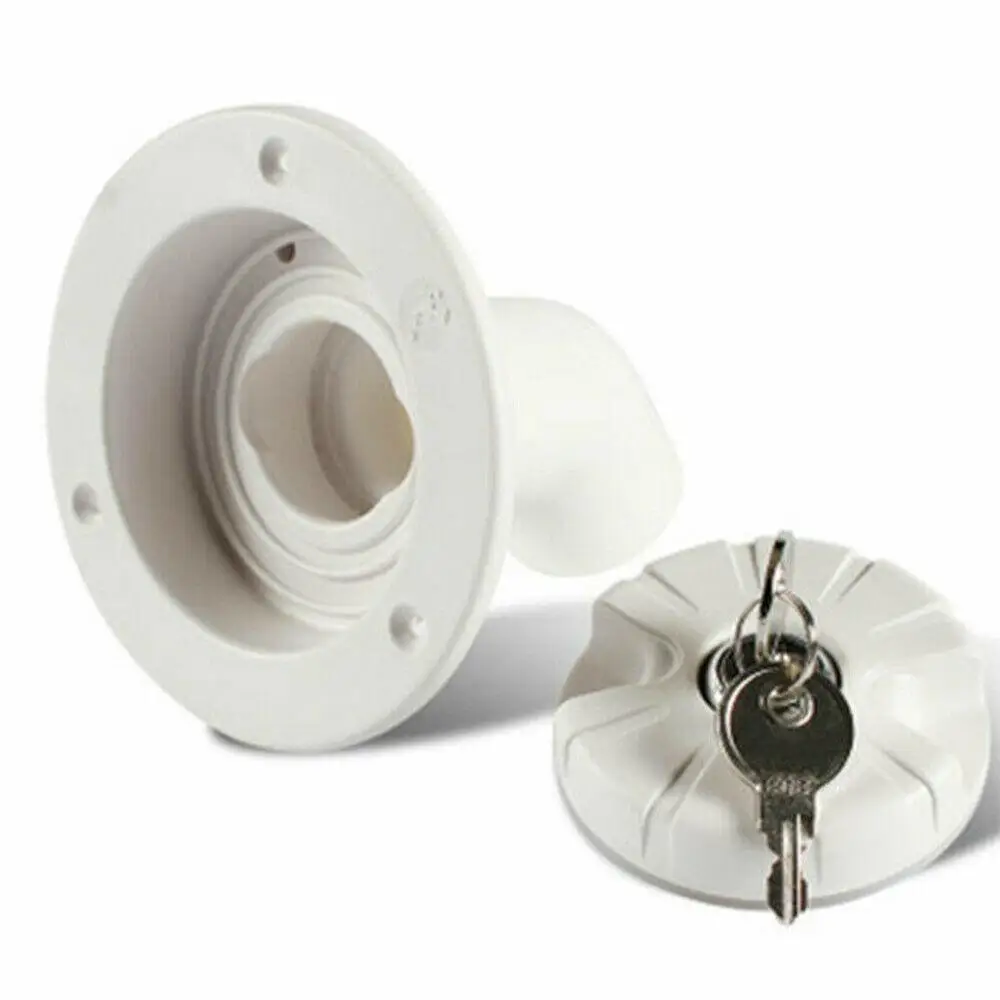 Fresh Water Filling Locking Inlet Hatch Filler Cap For Caravan Motorhome Camper rv water inlet rv water tank system