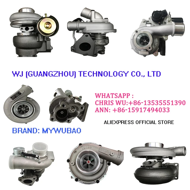 Turbocharger HX55W 4044319-D 20763166 4042154 4042155 4043047  