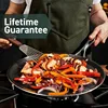 HexClad Hybrid Nonstick Griddle Pan,12-Inch, Stay-Cool Handle, Dishwasher and Oven Safe, Induction Ready,Compatible All Cooktops 6