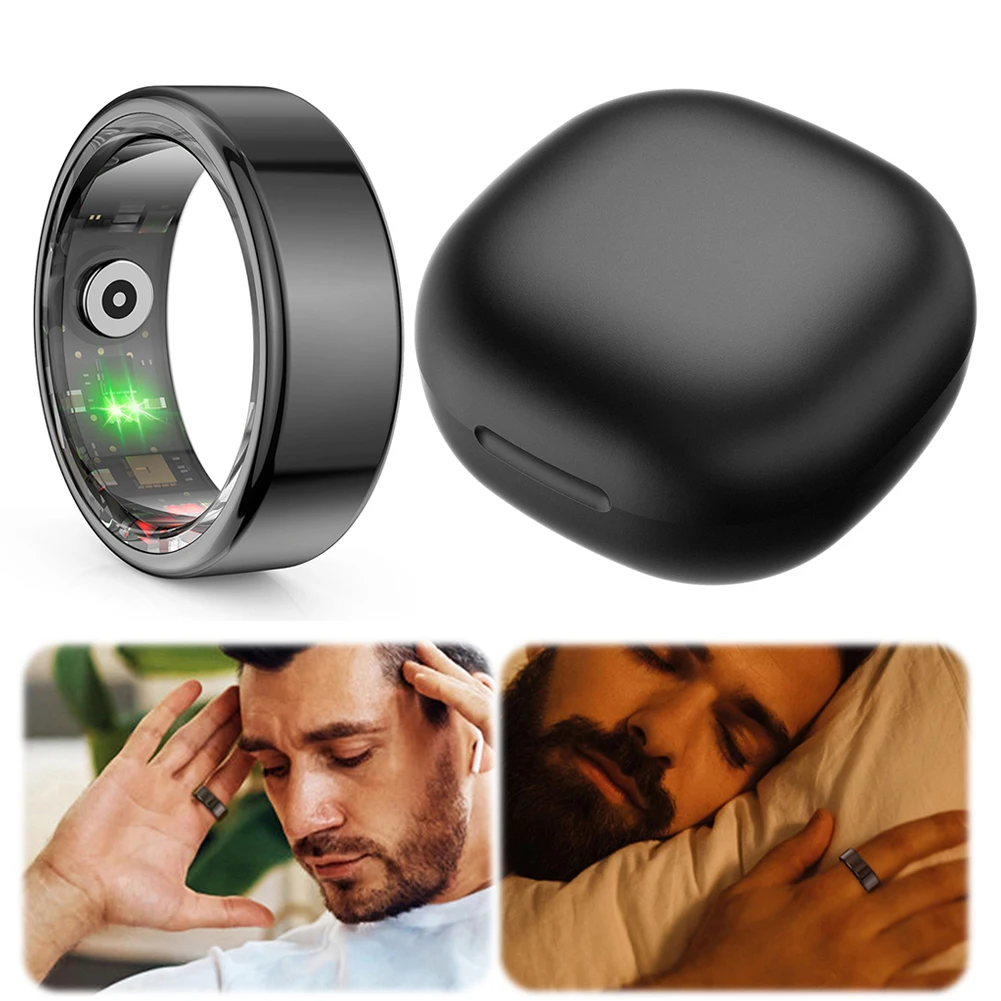 For-XIAOMI-R02-Smart-Ring-Charging-Case-200mAh-Wireless-Charger-Box ...