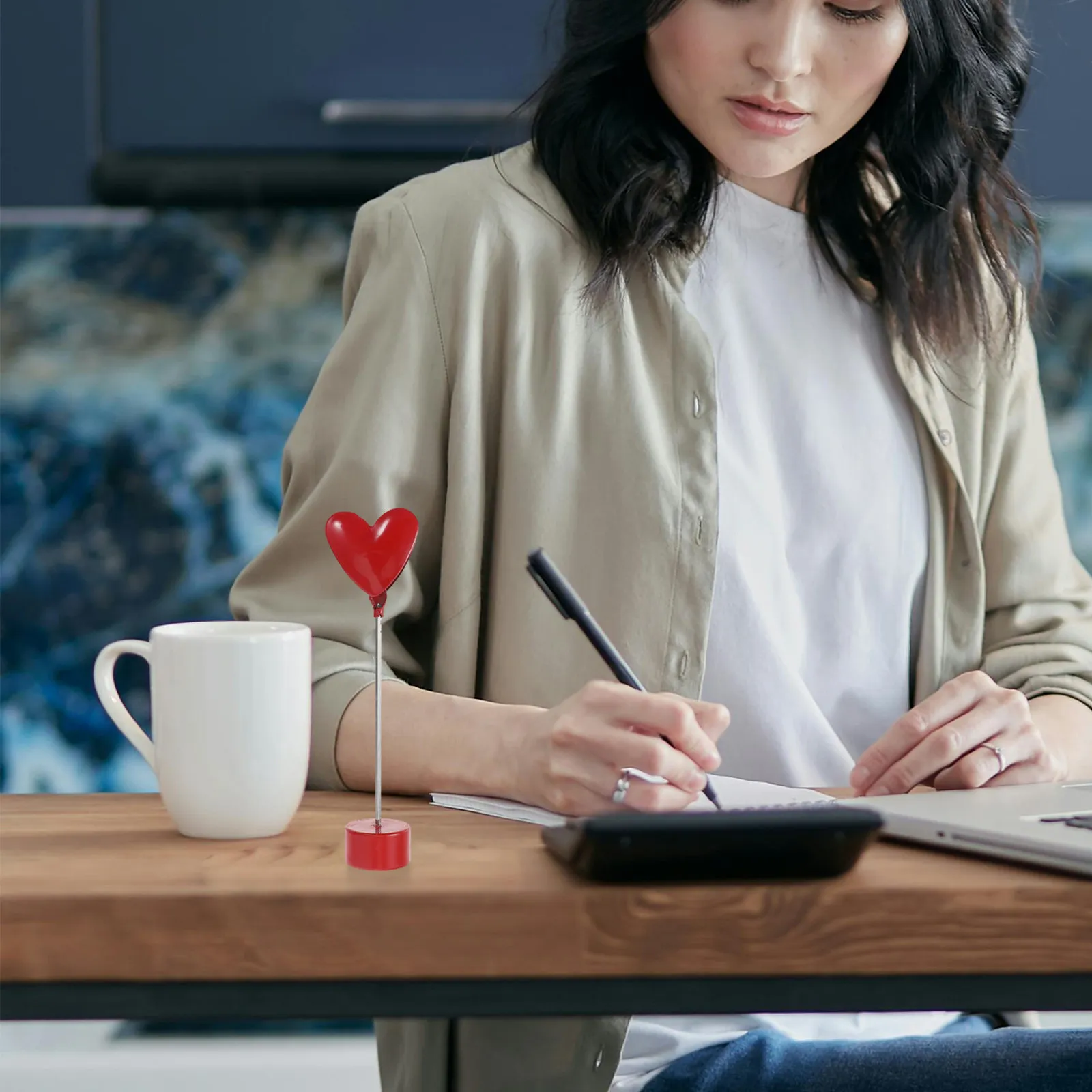 사진, 메모, 카드, 테이블 번호 표시를 위한 사랑스러운 데스크탑 메모 클립 홀더, 사무실, 가정, 레스토랑용 다용도 사진 스탠드