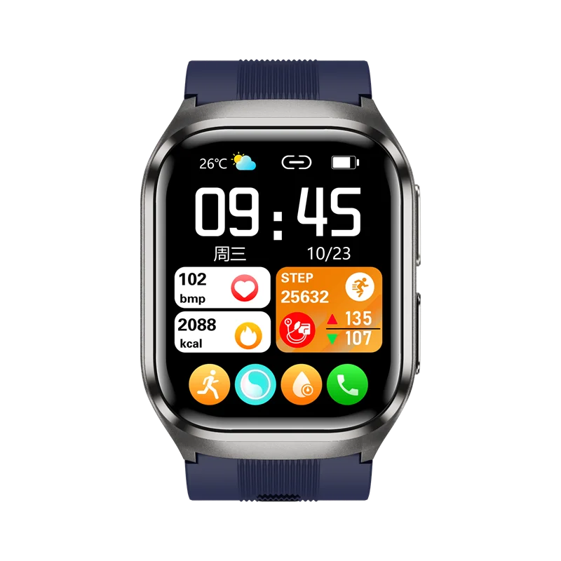 ECG Smart Watch S17 Air Pump Air Sac Accurate Blood Pressure Oxygen Health Monitoring Airbag Type Sport Fitness Smartwatch 4
