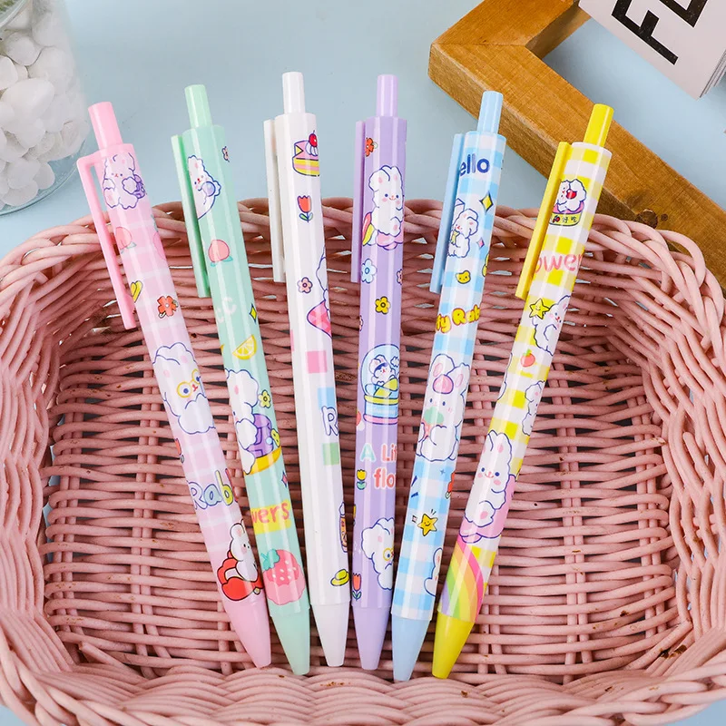 STOBOK 144 Pcs Rabbit Neutral Fountain Pen Bulk Ink Pens Bulk Gel Pens Kids  Gel Kawaii Gel Pens Signature Pens Liquid Pens Rabbit Ears Gel Pen Diary