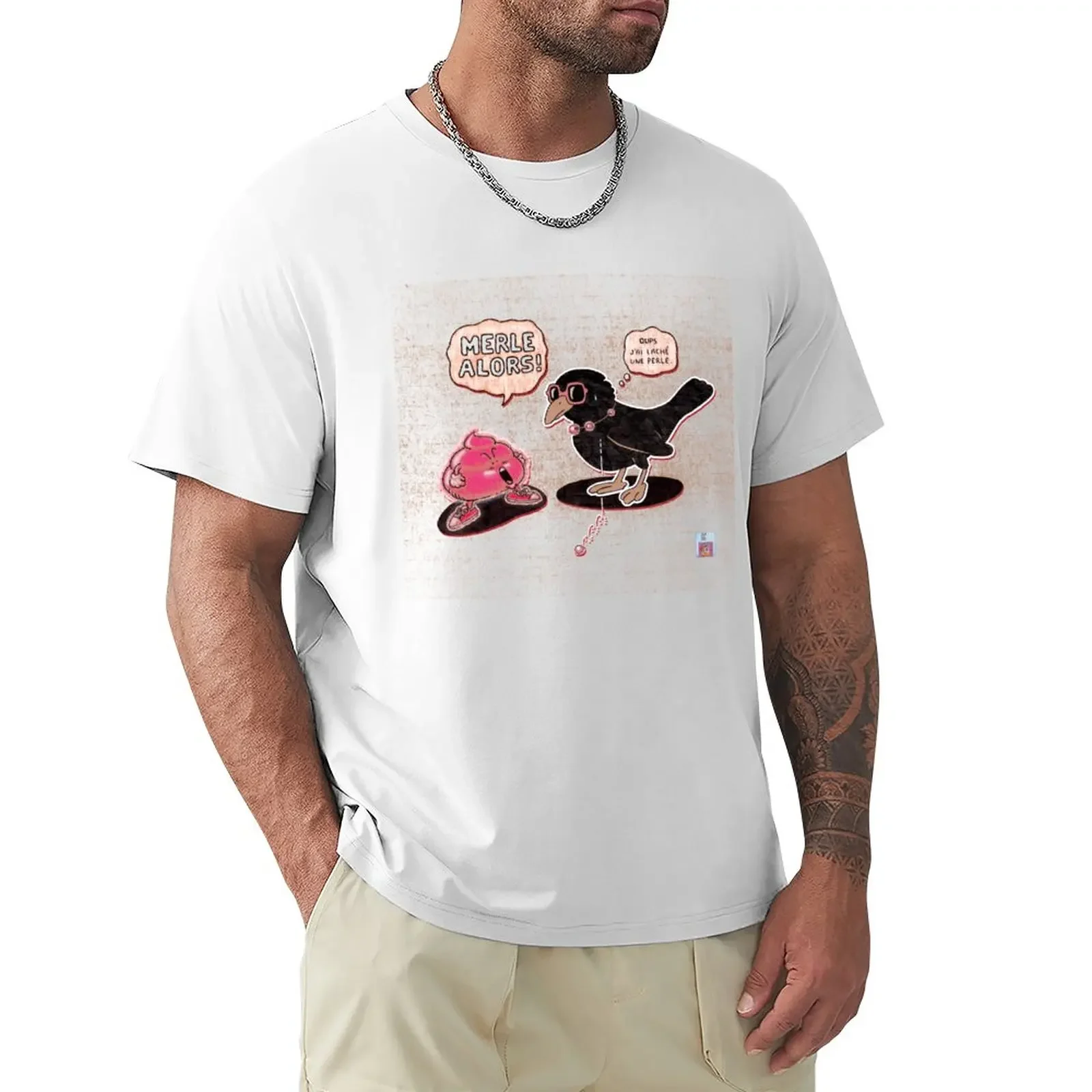

Merle then! T-Shirt plus size tops korean fashion blacks workout shirts for men