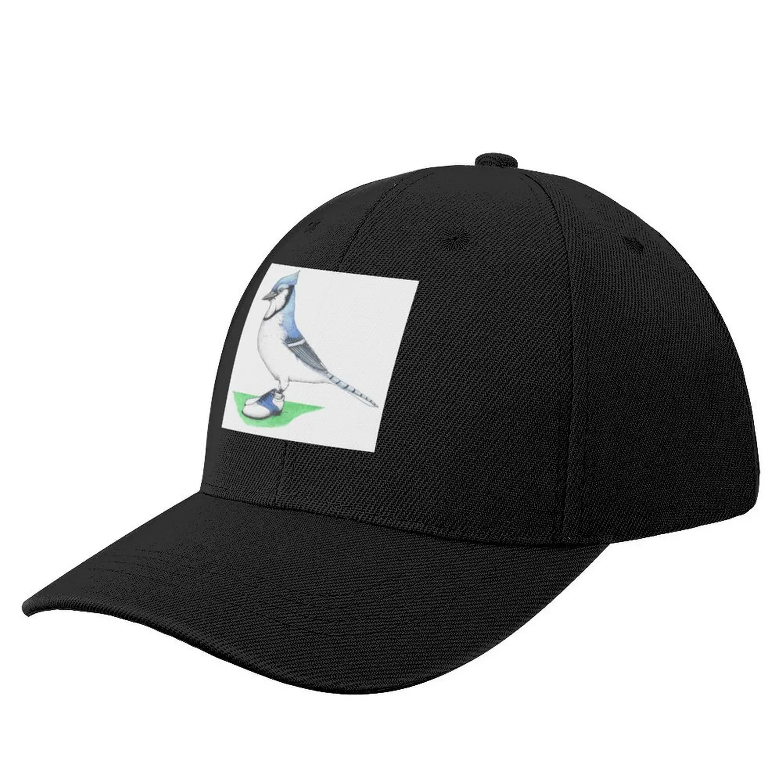 

Blue jay in golf shoes Baseball Cap Golf Hat Luxury Cap For Women 2024 Men's