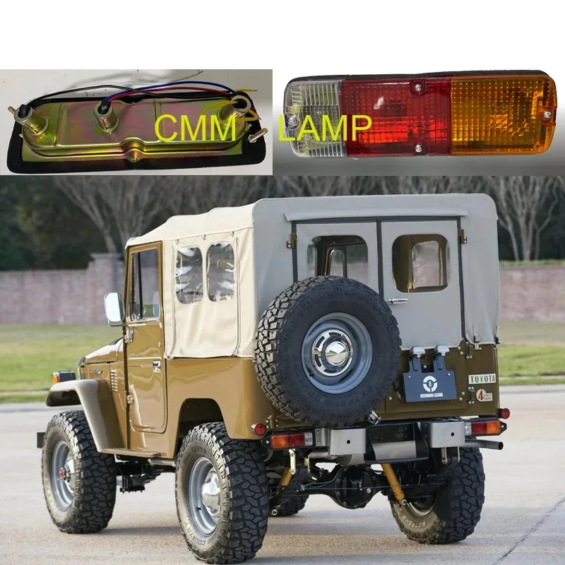 

Левая и правая подходят для TOYOTA LAND CRUISER BJ42, FJ40, FJ45, HJ47, задний хвост, 2 шт., 1965-1984