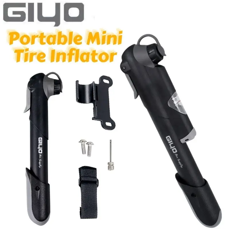Giyo GP 41S/04s 105g portátil mini mtb mountain bike bicicleta bombas ...