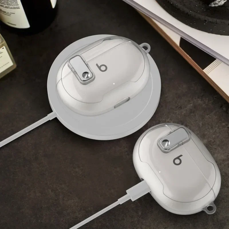 Luxury Shockproof Earbud Case with Keychain