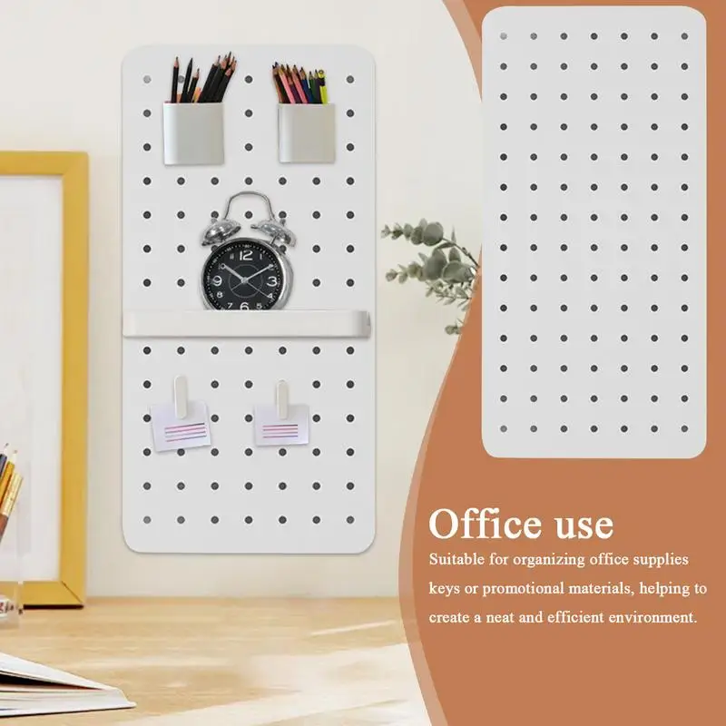 Pegboards Wall Storage Peg Board Walls Display No Punching Save Space Pegboards Display Panels For Garage Workshop