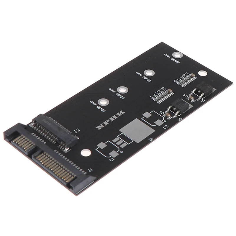 B+M key SATA M.2 ngff ssd to sata 3 raiser m.2 to sata adapter expansion card