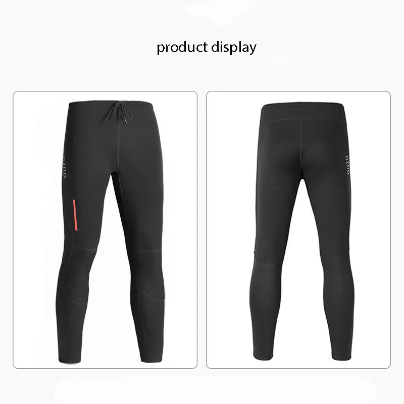Wetsuit Pants Shorts Diving Pants 1.5mm Neoprene Surfing Fishing Long Pants Adjustable Strap Keep Warm Free-diving Snorkel For Men