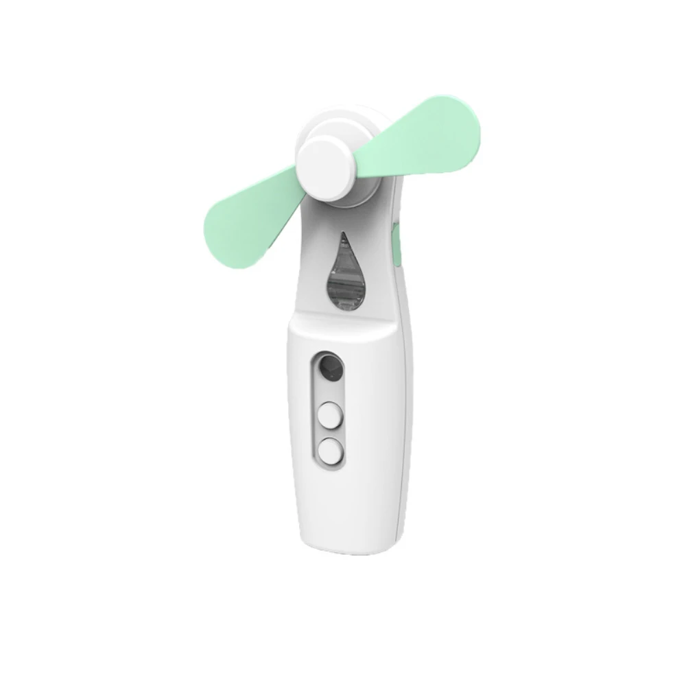 Description Picture 4 of itemMini Fan Water Spray Mist Fan Electric USB Rechargeable Handheld Cooling Air Conditioner Humidifier Face Steamer Skin Care