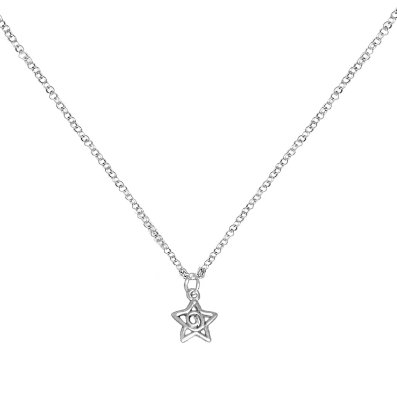

Trendy Pendant Necklace Charm Beautifully Crafted Star Clavicular Chain Ornament