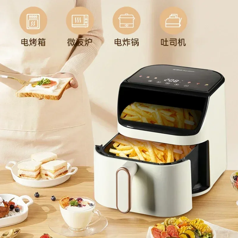 Visual Air Fryer & Multifunctional Electric Oven. Deep Fryer. Fully Automatic. Intelligent for Delicious Roast Chicken. 5