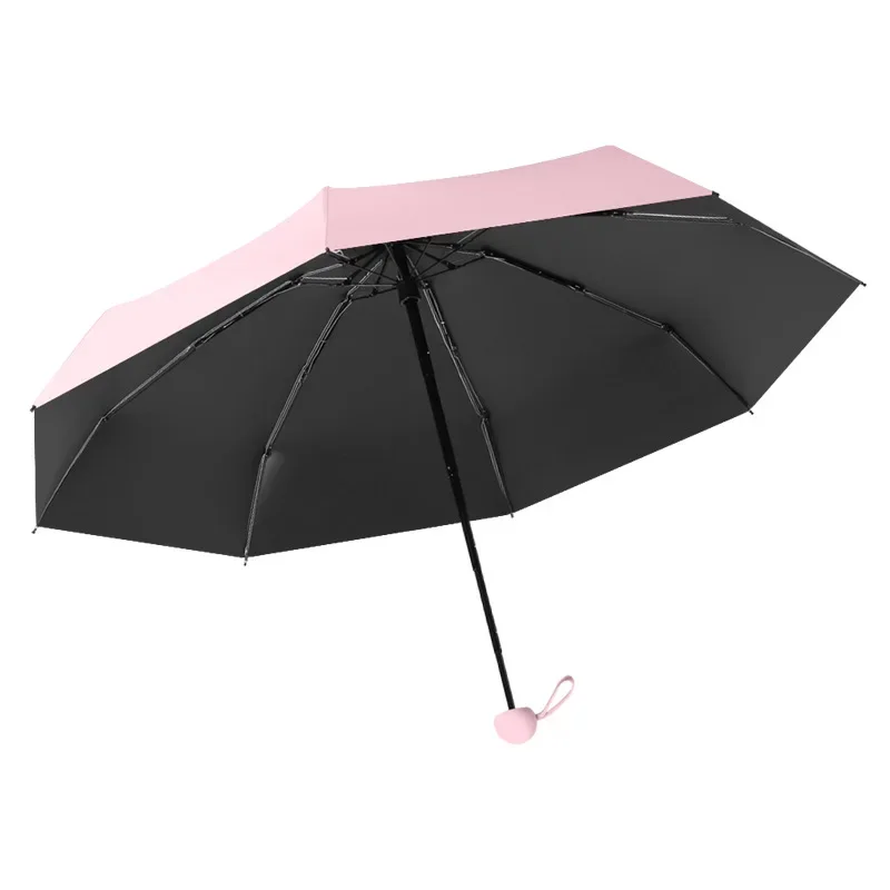 Sun Umbrella Mini Vinyl Pocket Sun Protection