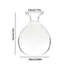 Avocado Tree Growing Kit Elegant Tree Growing Vase Stylish Glass Plant Pot Unique Glass Vases Clear Versatile Design For Indoor 6