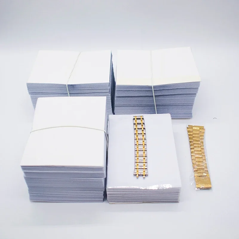 50/100PCS Transparent Protective Film for Watch Straps and Jewelry Hardware