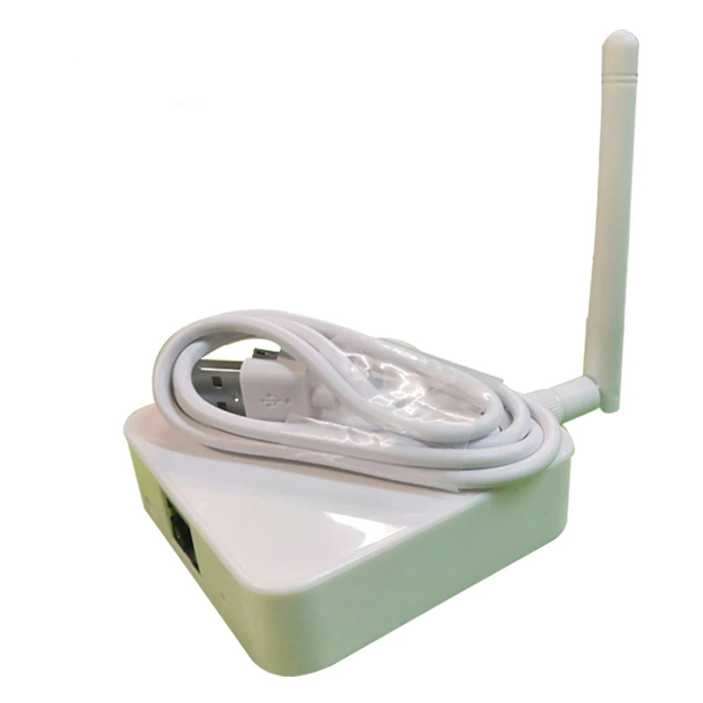 White housing CE FCC certified AB BLE Gateway 4 BLE to WiFi Bridge network version