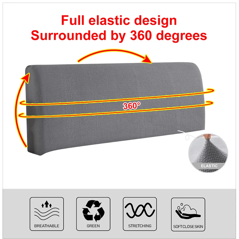 Bed Headboard Cover Elastic Thicken