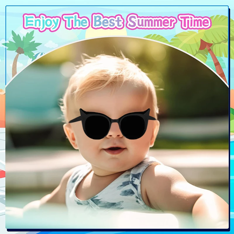 New Children Simple Little Devil Cute Sunglasses UV400 Girls Boys Colors Fashion Protection Sunglasses Kids Sun Glasses kids sunglasses children sunglasses