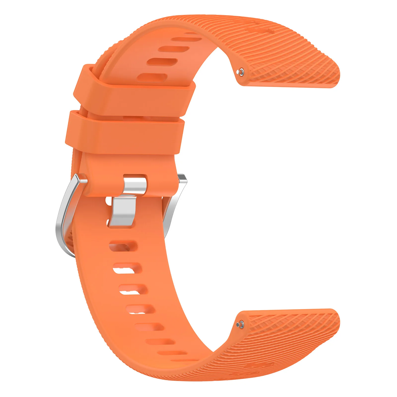 Versatile Silicone Smartwatch Strap - 18/20/22mm Adjustable Band Bracelet