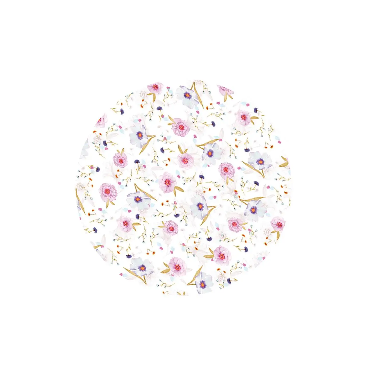 

Non-slip Round Table Cover Table Cloth Decor E - 150cm 60 Inch