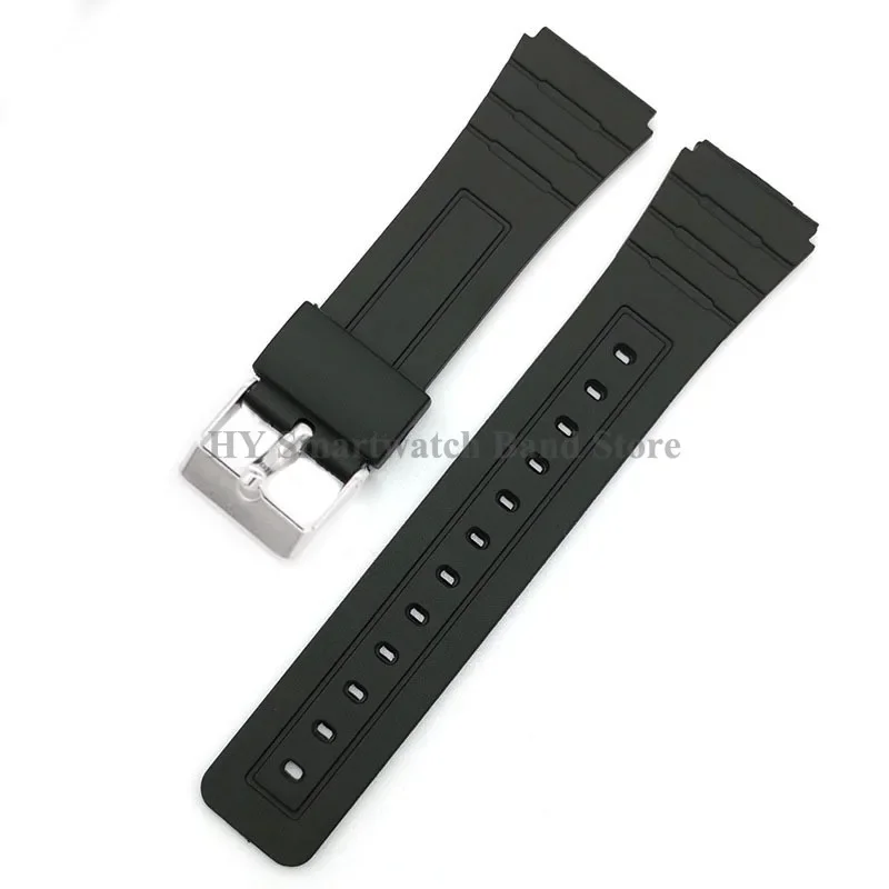 Versatile Rubber Watch Strap - Durable Silicone Bracelet