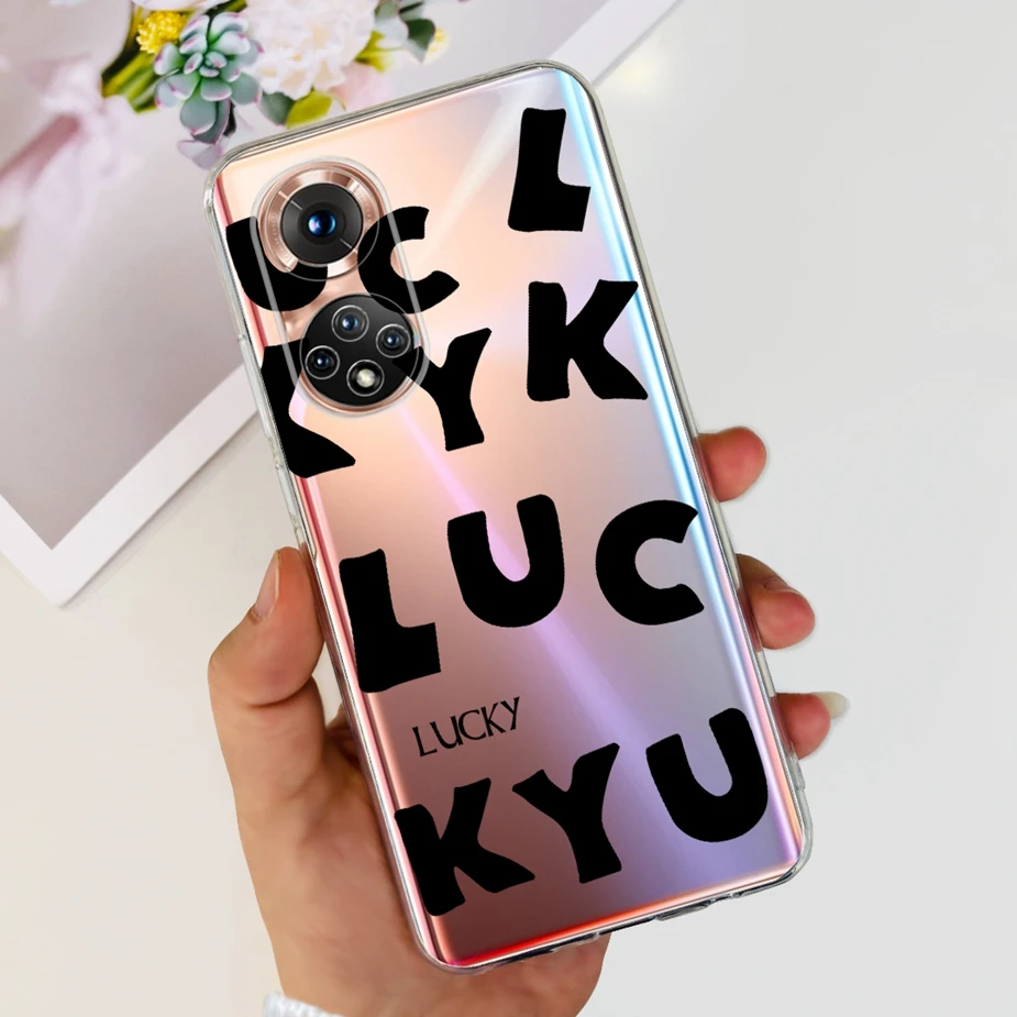 Clear Silicone Soft Slim Phone Case with Fashion Painted Design
