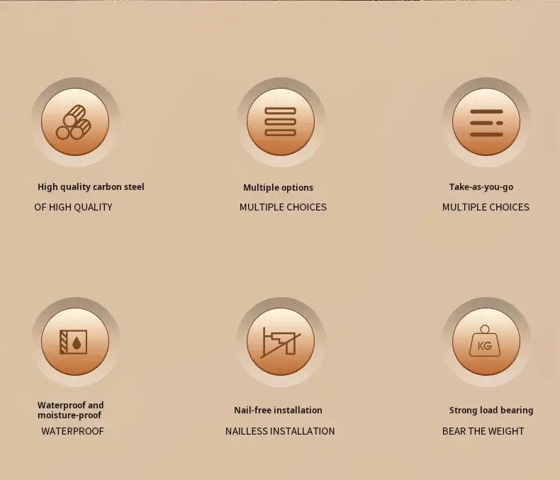 Description Picture 3 of item4 Tier Towel Bar Hole-free Installation Rotatable Multifunctional Bathroom Towel Storage & Organization Rack