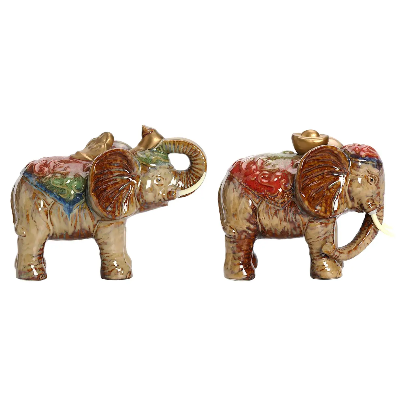 

Статуэтка слона, домашняя искусственная поделка, коллекционное украшение