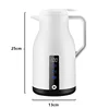1000ml Led Digital Display 12v 24v Car Electric Kettle Household 220v Thermal Insulation Electric Kettle 304 Stainless Steel 6