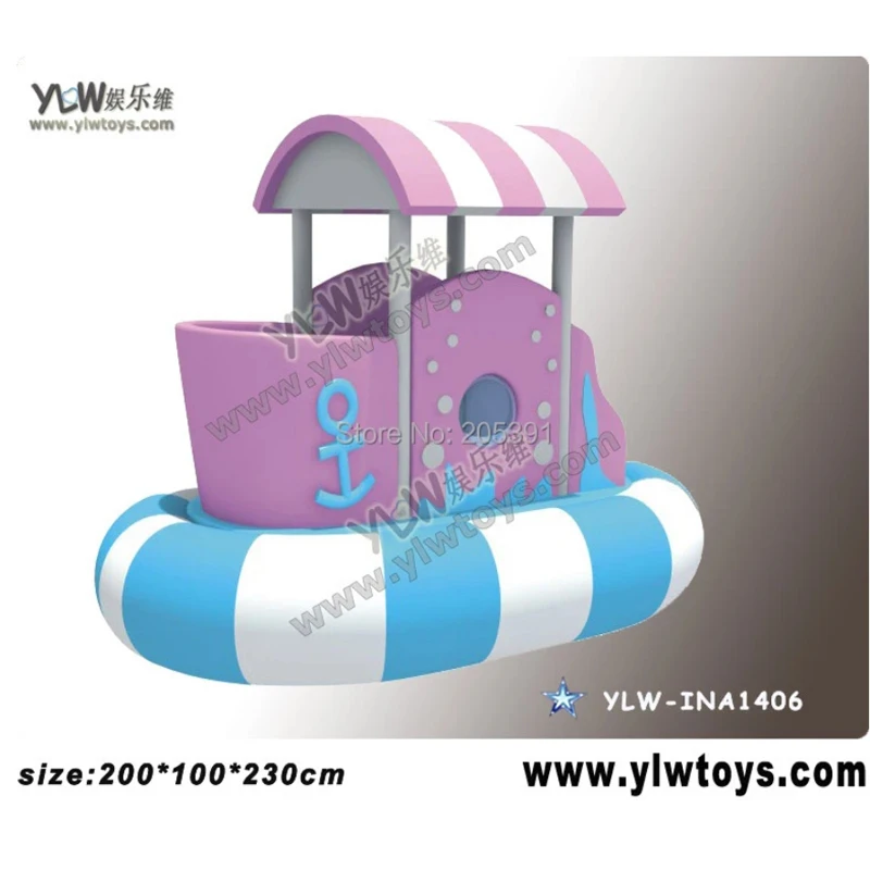 

YLWCNN Indoor Playground Equipment,Pirate Ship Play Toys,Electric Treasure Ship Soft Play YLW-INA1842