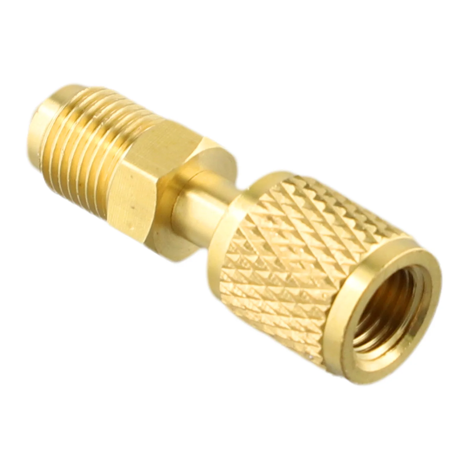 1PC R410a Refrigeration Charging Adapter 5/16 SAE F Quick Couplers To 1/4 SAE M Flare 5/16 M To 1/4 For Air Conditioner