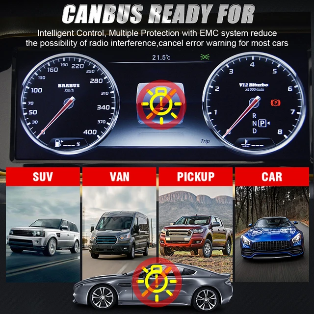 Bi LED H4 Projector Lens High Low Beam Car Bulbs Canbus H4 LED Auto Motorcycle LED Lamps With Lens Turbo Perfect Cut-off Line 6