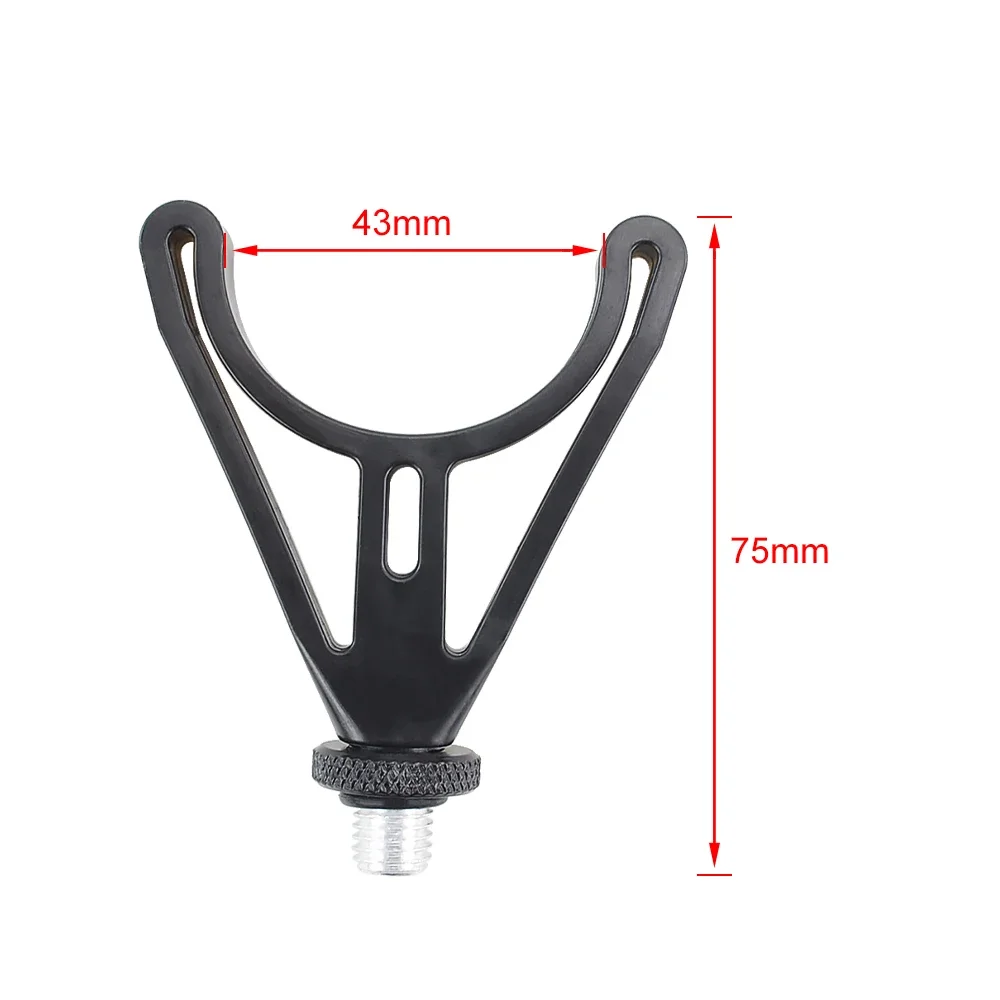 4pcs Carp Fishing Rod Rest Butt Rest Gripper for Bank Sticks Rod Pods Carp Coarse Fishing