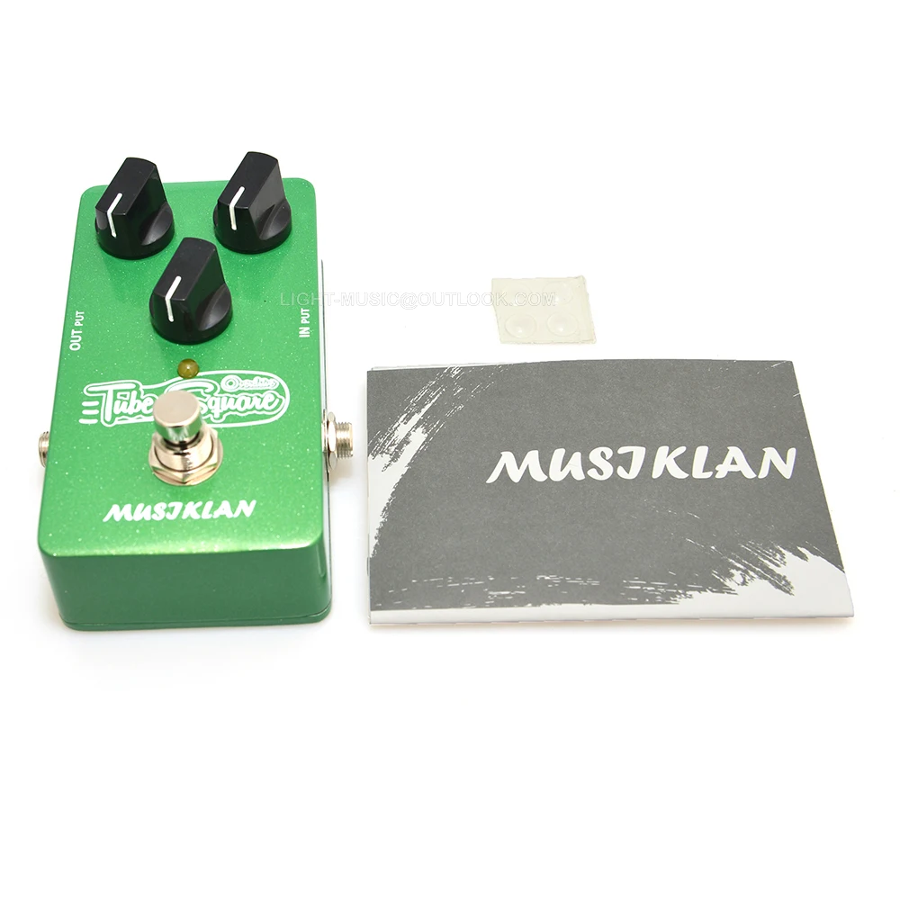 Electric Guitar Effect Pedal Tube Square Overdrive TS808 Vintage for Electric Guitar