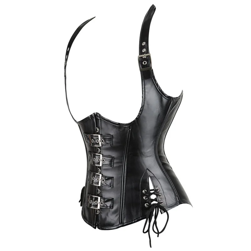 Corset Bustier Top Women Gothic Punk Style Waist Trainer Body Shaper For Party Costumes