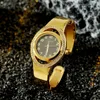 CANSNOW Brand Luxury Fashion Rhinestone Round Dial Ladies Quartz Bracelet Watch Elegant Female Clock Women's Saati Relojes 1