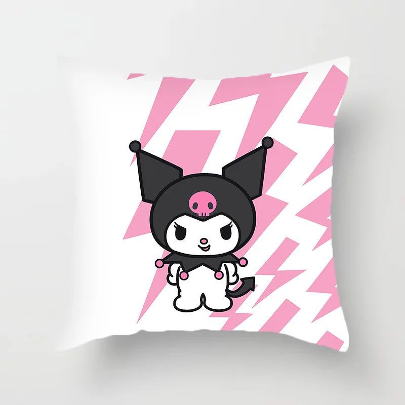 Miniso Sanrio Kuromi plush pillow Plush Toy cushion interior decoration sleeping pillow Seat pillow festival Gift ornaments 5