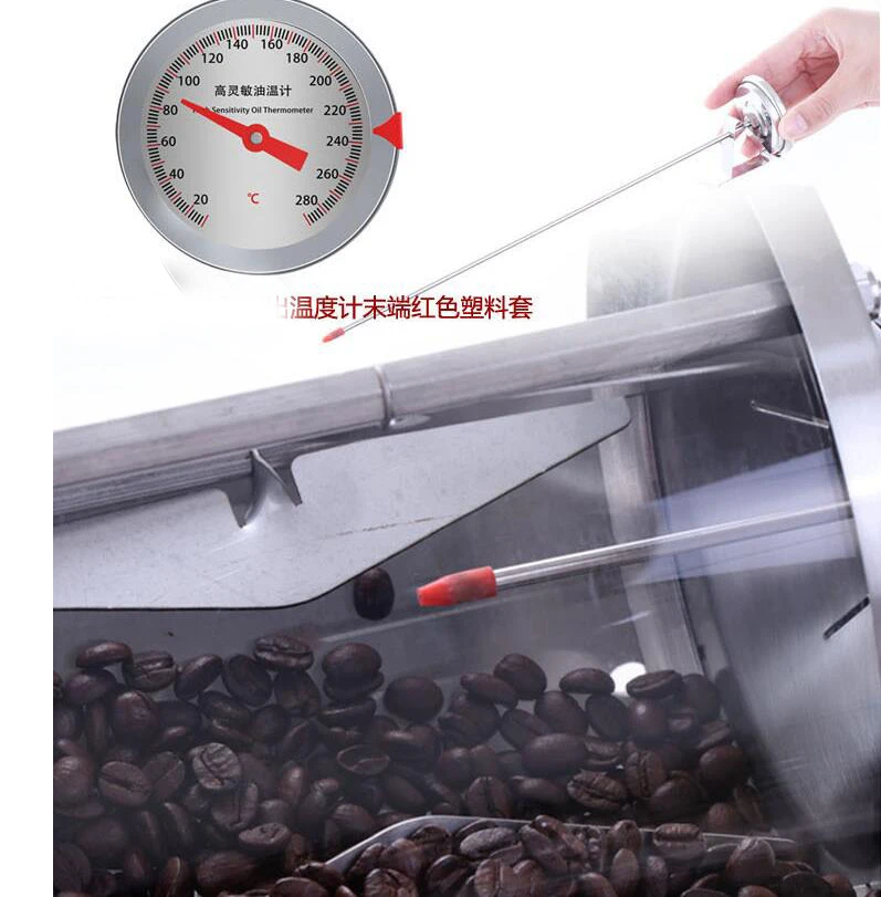 New Household Coffee Bean Roaster Electric Dried Fruit Fire Roaster Coffee Roast Bean Machine