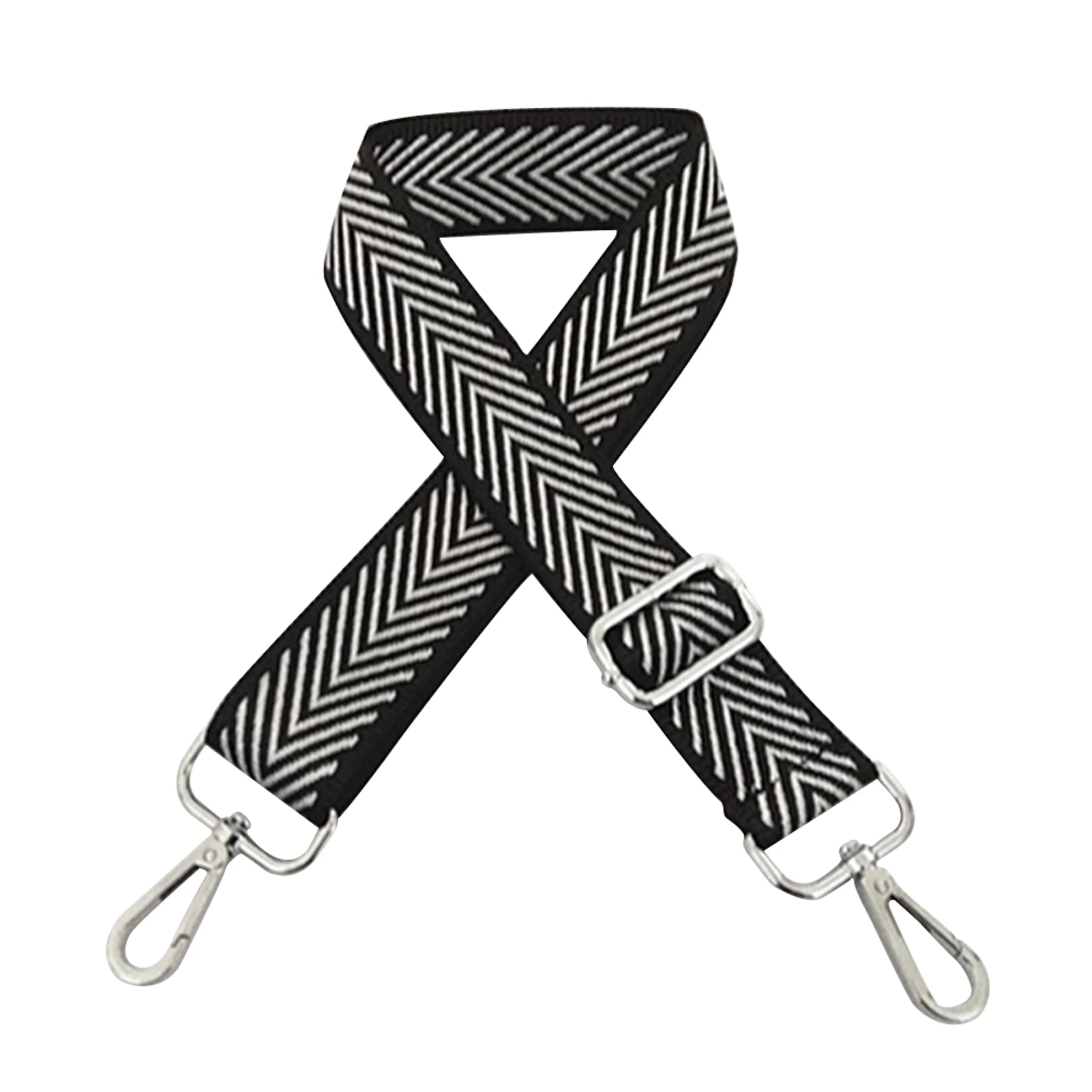 

Wide Adjustable Length Shoulder Strap Crossbody Metal Buckle Replacement Sturdy DIY Accessories Men Women Fashion For Bag