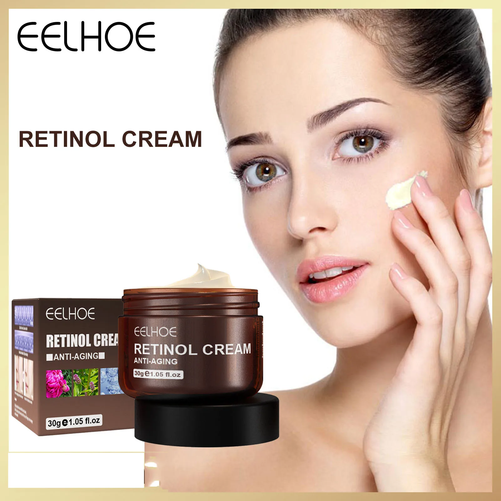 1PCS/LOT Retinol Nourish Face Cream Remove Wrinkle Firming Lifting Hydrate Brightening Moisturizing Facial Skin Beauty Care