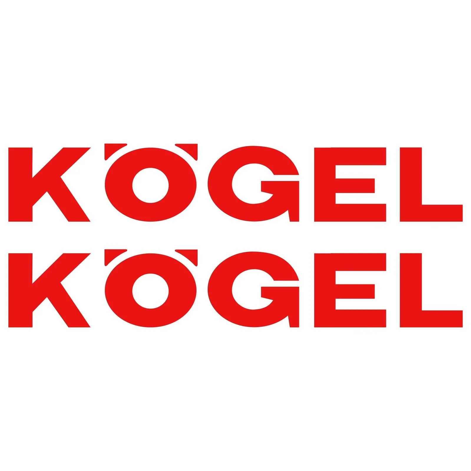 

For 2 x KOGEL 55cm 9,5cm aufkleber sticker lastwagen truck Car Styling