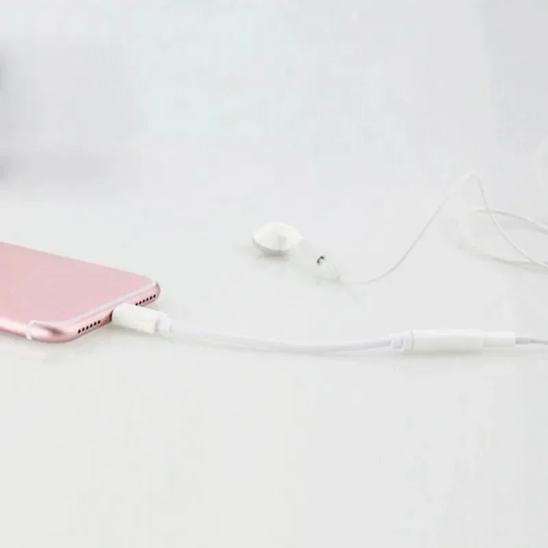 1/2/3/4/5/6PCS For Lighting Headphone Adapter for IPhone 12Mini SE 2020 XS XR X 8 7 + IOS To 3.5 Mm Jack AUX Audio Cable